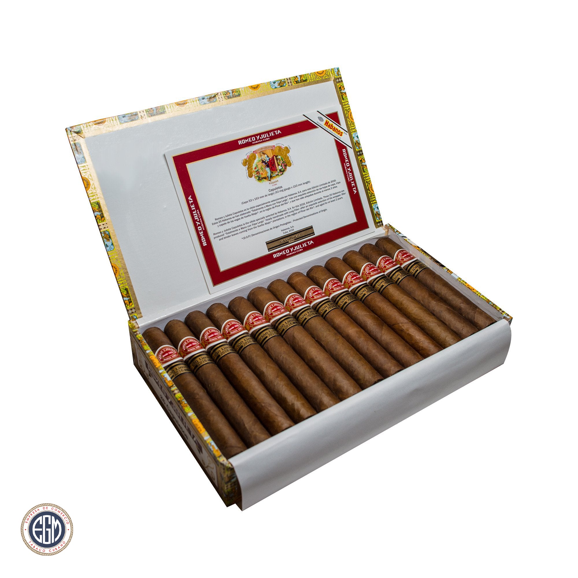 ROMEO Y JULIETA CAPULETOS EDICIN LIMITADA 2016 CIGAR-3